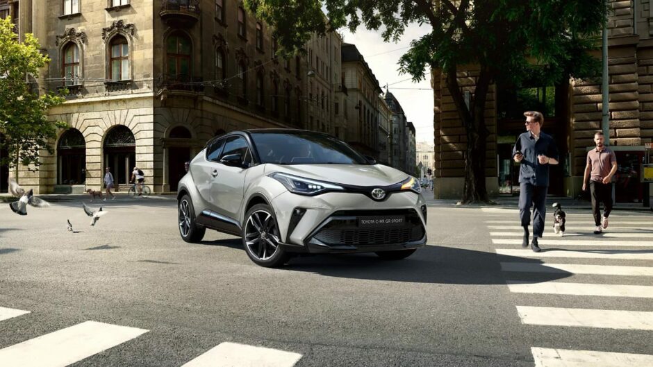 The Toyota C-HR.