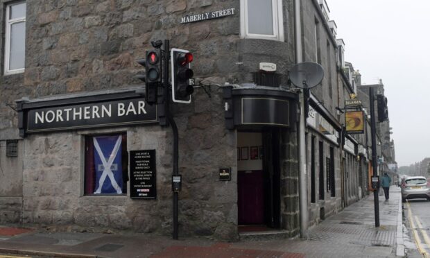 The Northern Bar, George Street, Aberdeen. Image: Kath Flannery/DC Thomson.