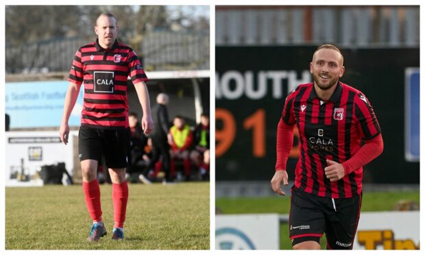 Garry Wood, left, and Jonny Smith have both left Inverurie Locos.
