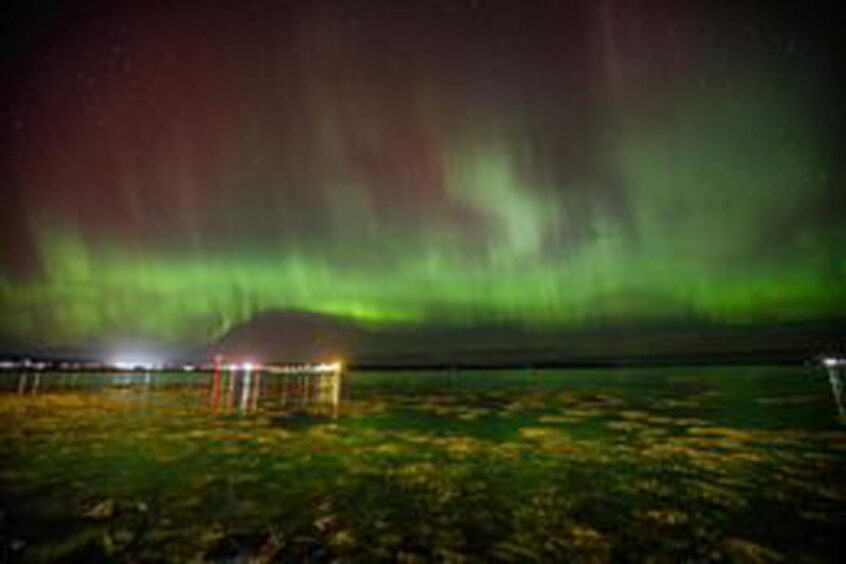 Northern Lights in Orkney.