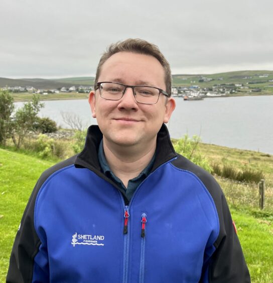 Shetland Fishermen's Association executive officer Daniel Lawson. 
