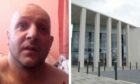 John McDonald was jailed at Inverness Sheriff Court following the armed siege in Tain. Images: Facebook/DC Thomson