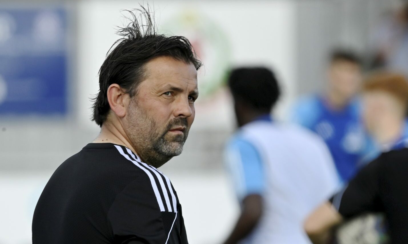 Cove Rangers boss Paul Hartley.