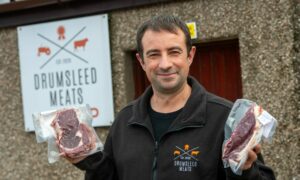 Doug Smith of Drumsleed Meats. Image: Kenny Elrick/DC Thomson