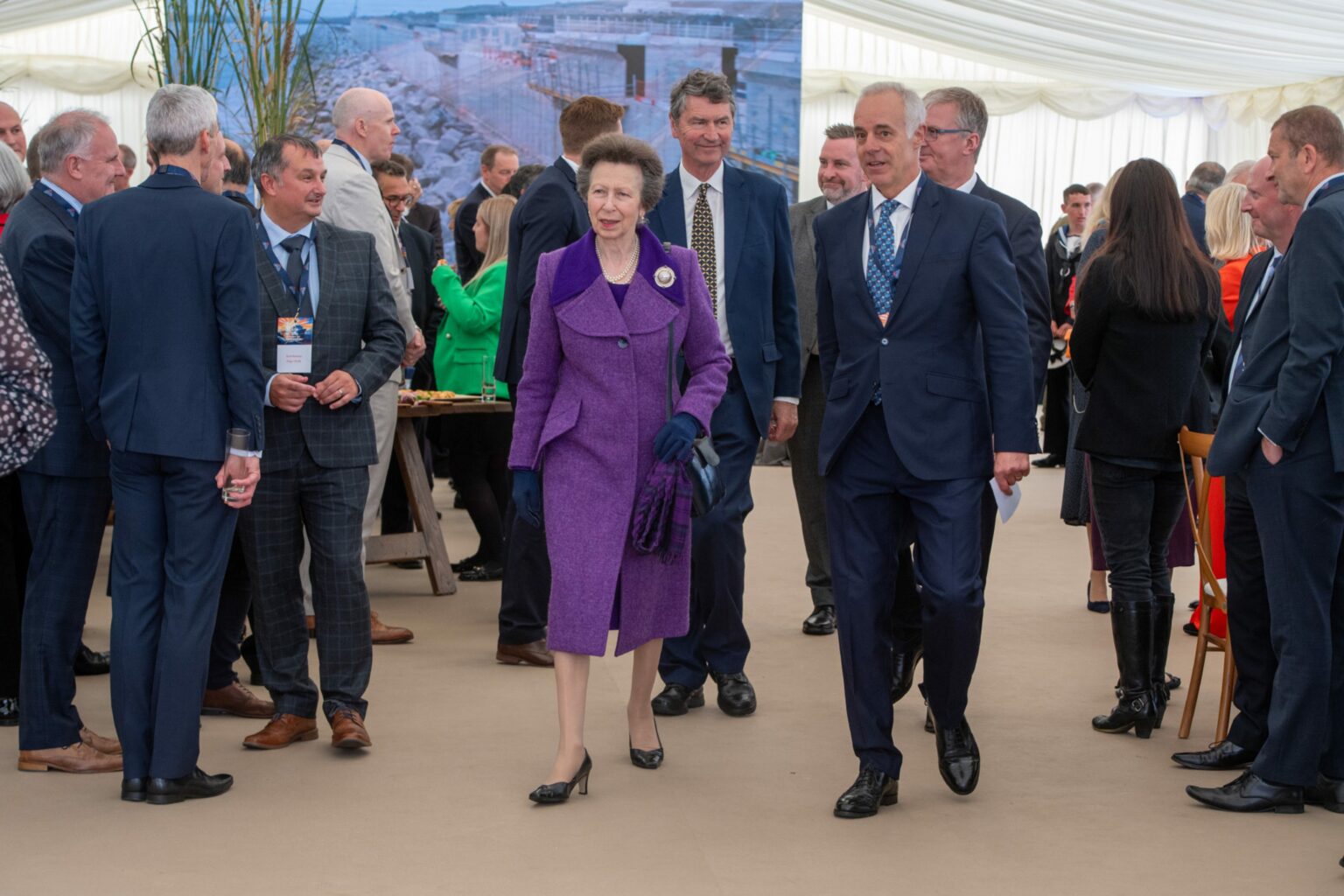 Princess Anne officially opens new £420m Aberdeen South Harbour