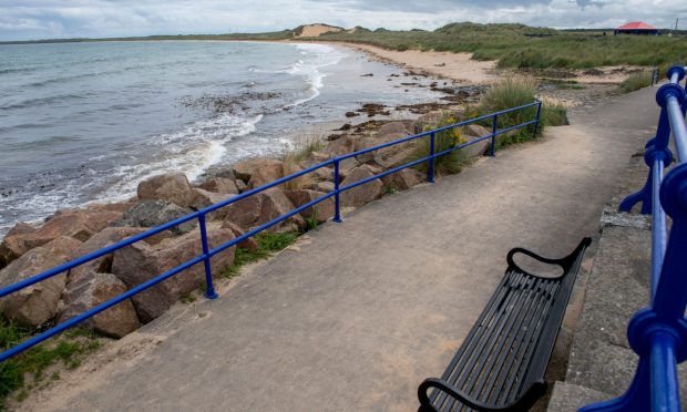 The incident took place at Fraserburgh beach. Image: Kath Flannery/DC Thomson