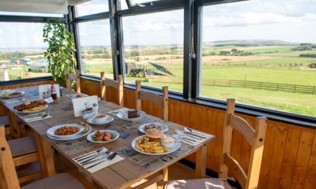 The incredible views on offer at Allanshill. Image: Kath Flannery/DC Thomson