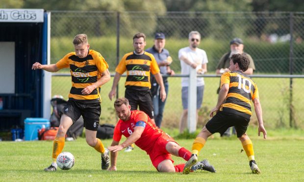 Stonehaven are in Scottish Junior Cup action this weekend. Image: Kath Flannery/DC Thomson.