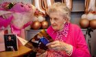 Aberdeen 107-year-old Rosella Lamont celebrating her birthday.
