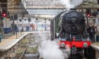 The Flying Scotsman on a recent visit to Aberdeen. Image: Kami Thomson / DC Thomson