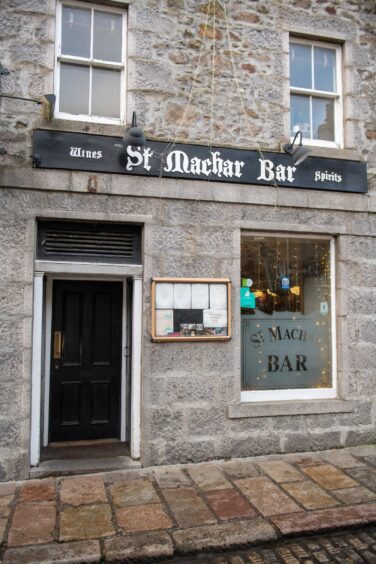 The St Machar Bar in Aberdeen.