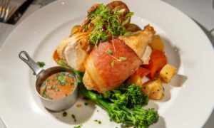 The chicken Balmoral. Image: Kami Thomson/DC Thomson