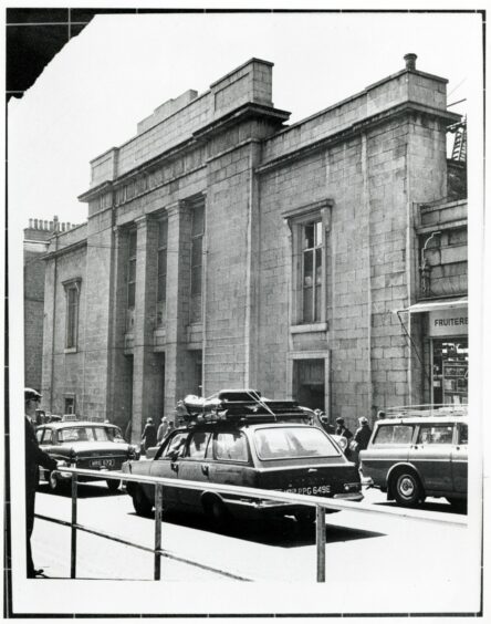 A view of the new market building in Aberdeen taken in June of 1969.