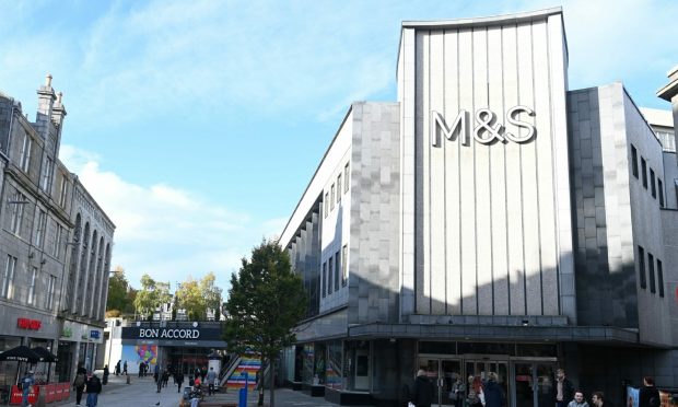 The Marks and Spencer on St Nicholas Street in Aberdeen.