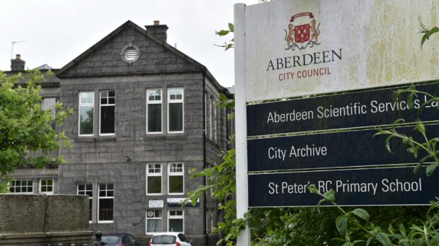 The Aberdeen City and Aberdeenshire Archives are currently located in Old Aberdeen House. Image: Kenny Elrick/DC Thomson