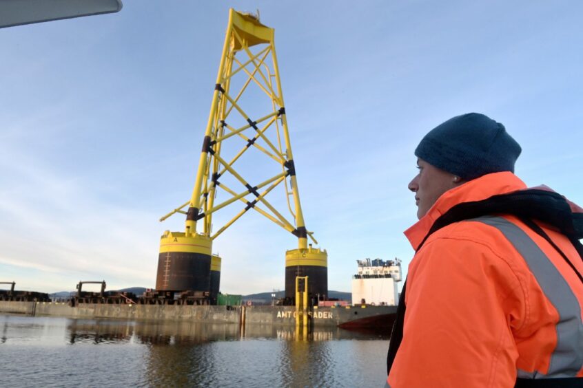 Activity ramping up at Port of Cromarty Firth. 