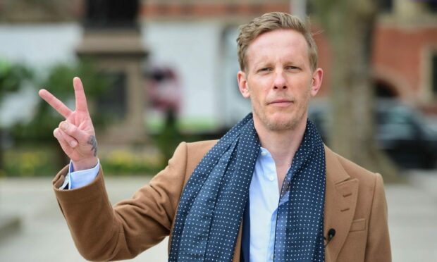Controversial TV host Laurence Fox. Image: PA.