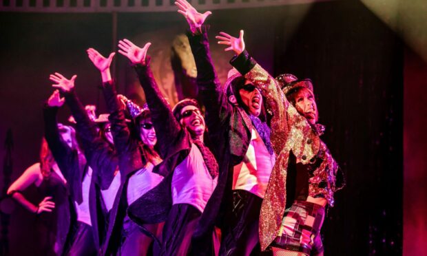 The Rocky Horror Picture Show is on at HM Theatre until Saturday. Image: supplied by Aberdeen Performing Arts.
