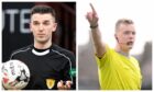 Dan McFarlane, left, and Duncan Nicolson are encouraging others to become referees
