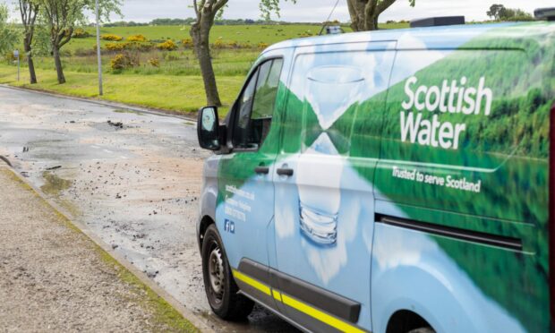 Scottish Water van