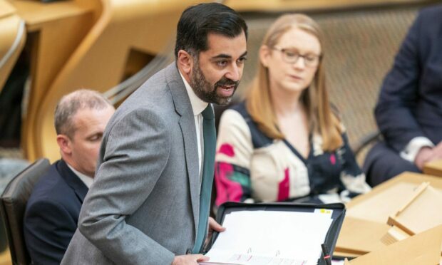 Humza Yousaf challenged Labour to an Aberdeen election showdown. Image: PA.