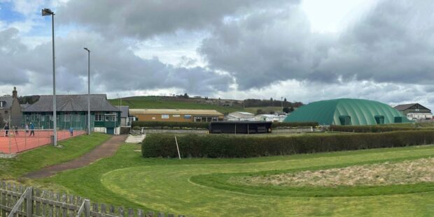 The Stonehaven tennis club dome has been approved