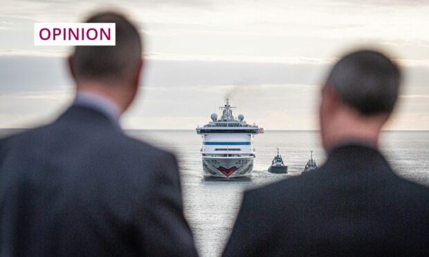 Cruise ships have brought a tourism boom to the north-east of Scotland (Image: Wullie Marr/DC Thomson)