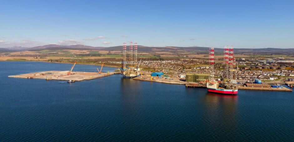 Port of Cromarty Firth.