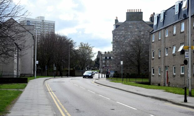 Neil Stephen stalked his victim at her home in Aberdeen's Park Road. Image: DC Thomson
