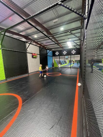 Japanese Air Floor at Skyline Trampoline Park.