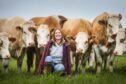 Heather Duff runs the Pitmudie herd with her parents. Image: Mhairi Edwards/DCT Media