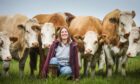 Heather Duff runs the Pitmudie herd with her parents. Image: Mhairi Edwards/DCT Media