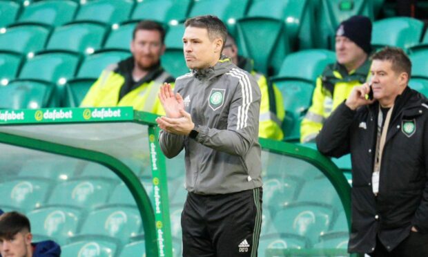 Celtic B coach Darren O'Dea was "flattered" to be wanted by ICT.
Image: Stuart Wallace/Shutterstock
