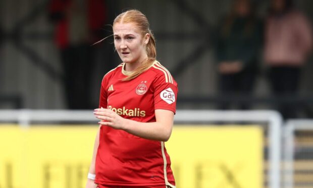 Aberdeen Women midfielder Eilidh Shore.