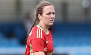 Aberdeen Women striker Bayley Hutchison.