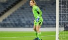 Sandy MacIver making her Scotland debut against Netherlands at Hampden. Image:  Shutterstock.