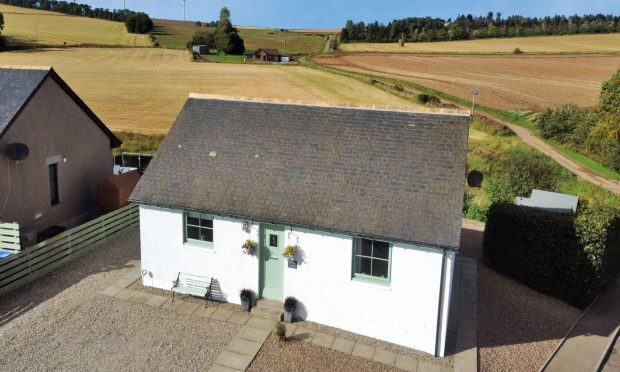 New life has been breathed into Harvey Croft, a beautiful bungalow near Stonehaven.