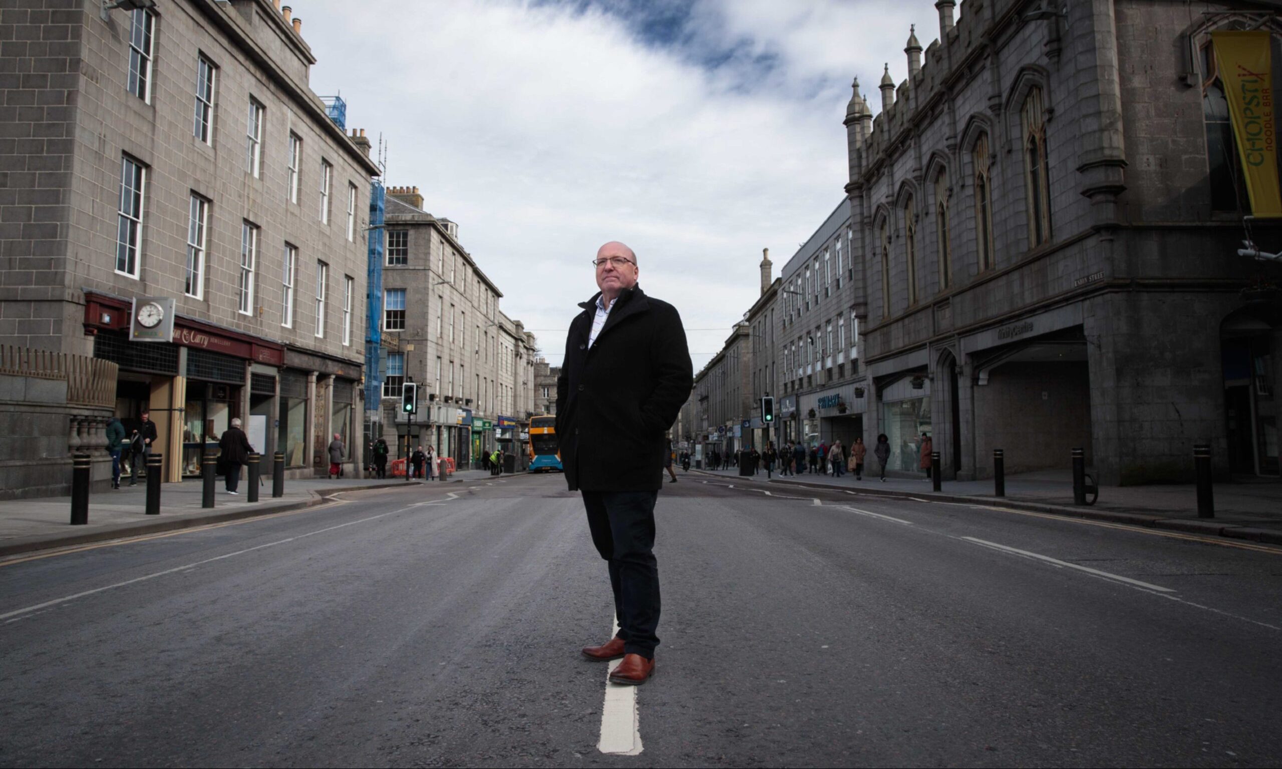Bob Keiller, the leader of Our Union Street.