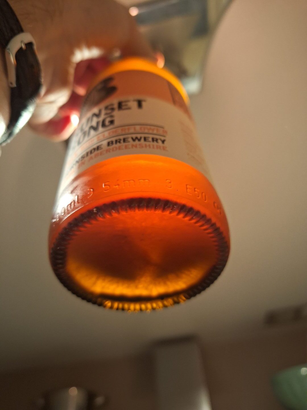 Sediment at the bottom of the bottle of Sunset Song
