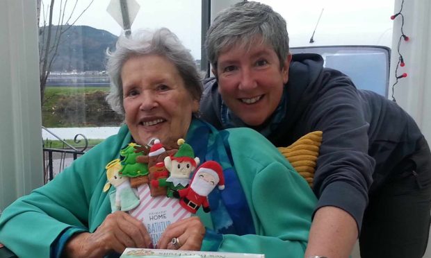 Juliet and her mum Pamela enjoyed lots of adventures in Inverness.