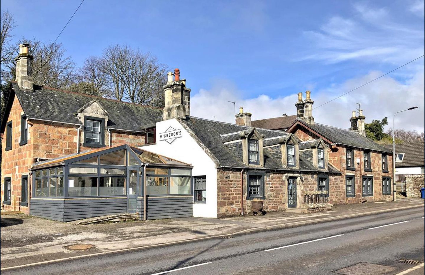 Exterior of The Ben Bhraggie Hotel in Golspie, which has been put up for sale.