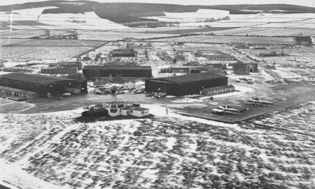 Old Aberdeen Airport.