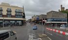 The collision happened at the junction of Bridge Street, Young Street, Castle Street and Bank Street. Image: Google Street View