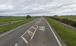The A96 near the Gollanfield flyover. Image: Google Maps.