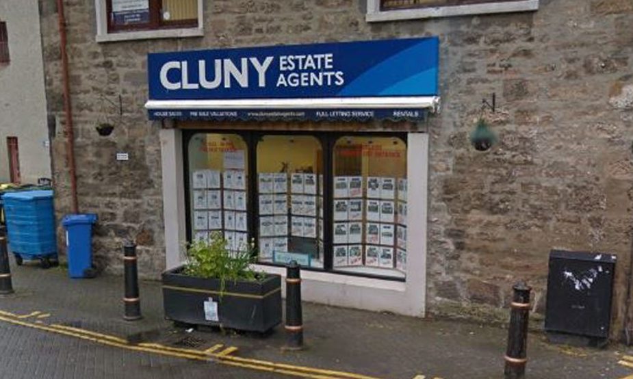 Google Maps image of Cluny Estate Agents. 
