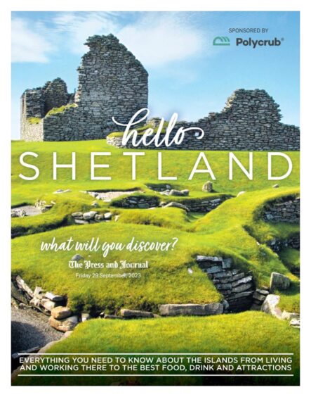 Hello Shetland front page