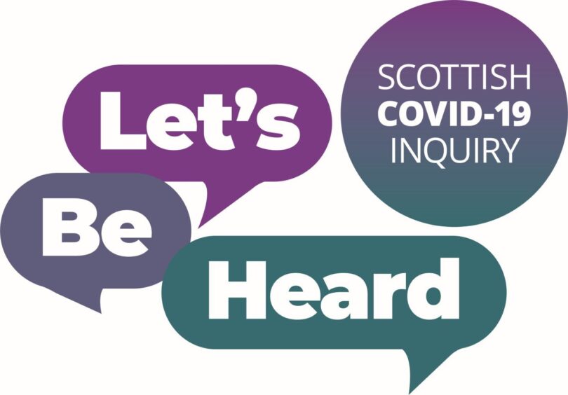 graphics for Scottish Covid-19 inquiry's Let's Be Heard listening project