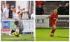 Keith's Craig Reid, left, and Brora Rangers' Paul Brindle are aiming for a place in the Highland League Cup final
