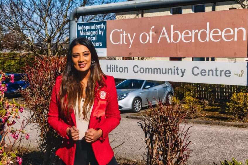 Aberdeen Labour councillor Deena Tissera said it was "unbelievable" that Humza Yousaf had not suspended SNP councillor Kairin van Sweeden from his party. Image: Aberdeen Labour