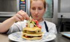 Then Craftsman Company, chef Evelina Stripeikyte making pancakes in 2019. Image: Kenny Elrick.